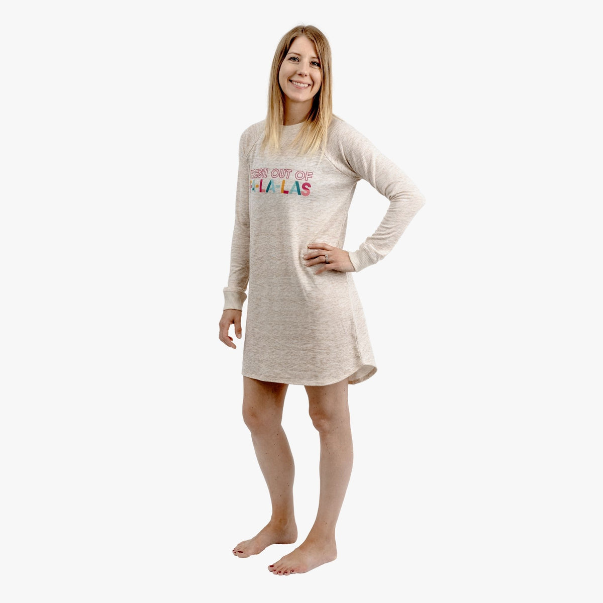 Women’s Sleepshirt - Oatmeal Falala