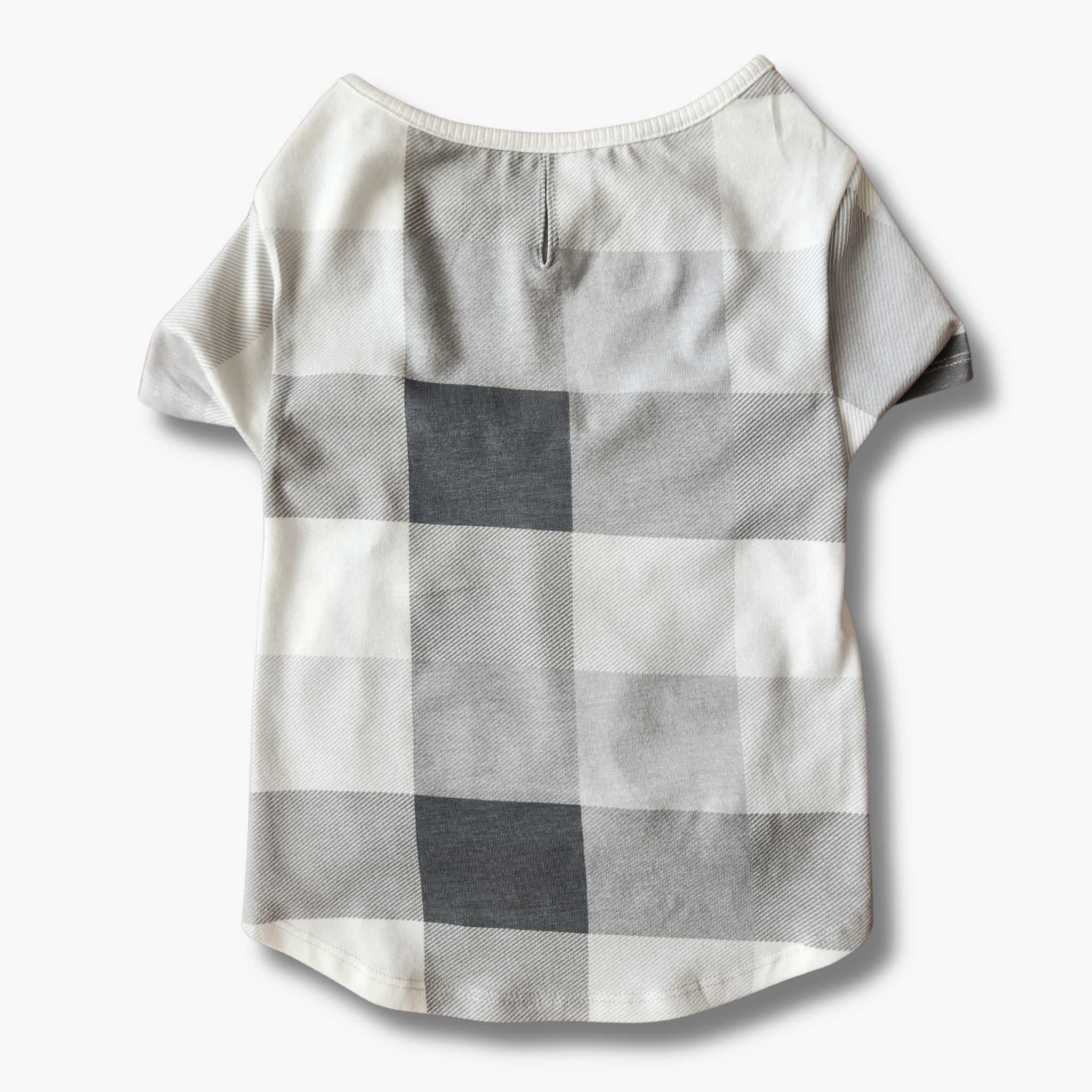 Pet T-Shirt - Fireside Plaid