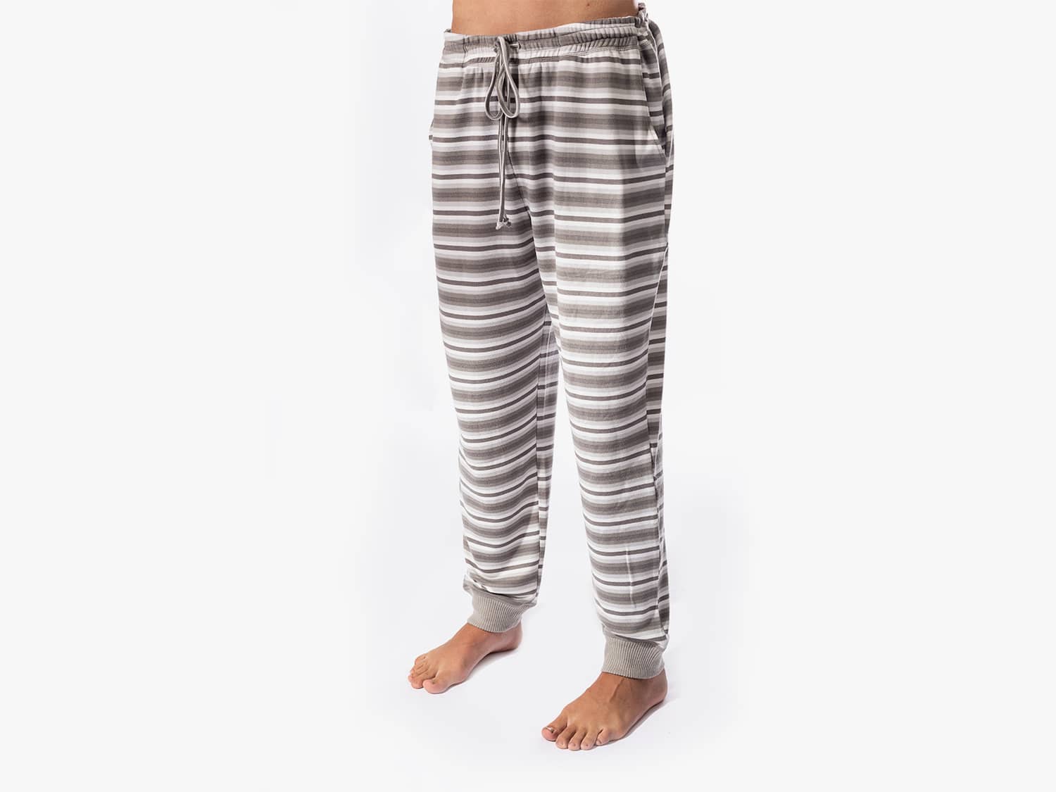 The Black Sheep Fam Men's Gray Stripes Jogger