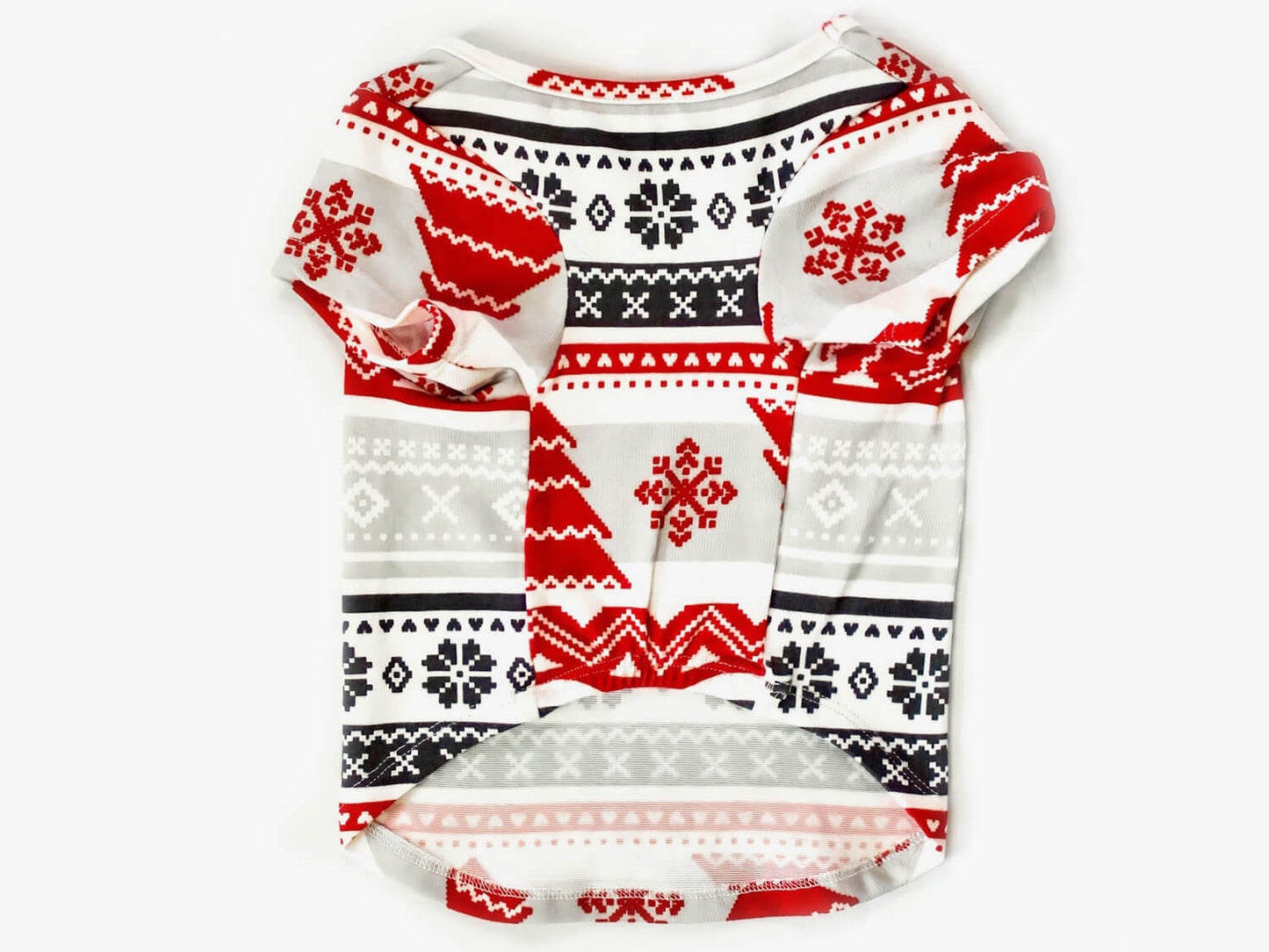 The Black Sheep Fam Nordic Fair Isle Pet Tee - Front