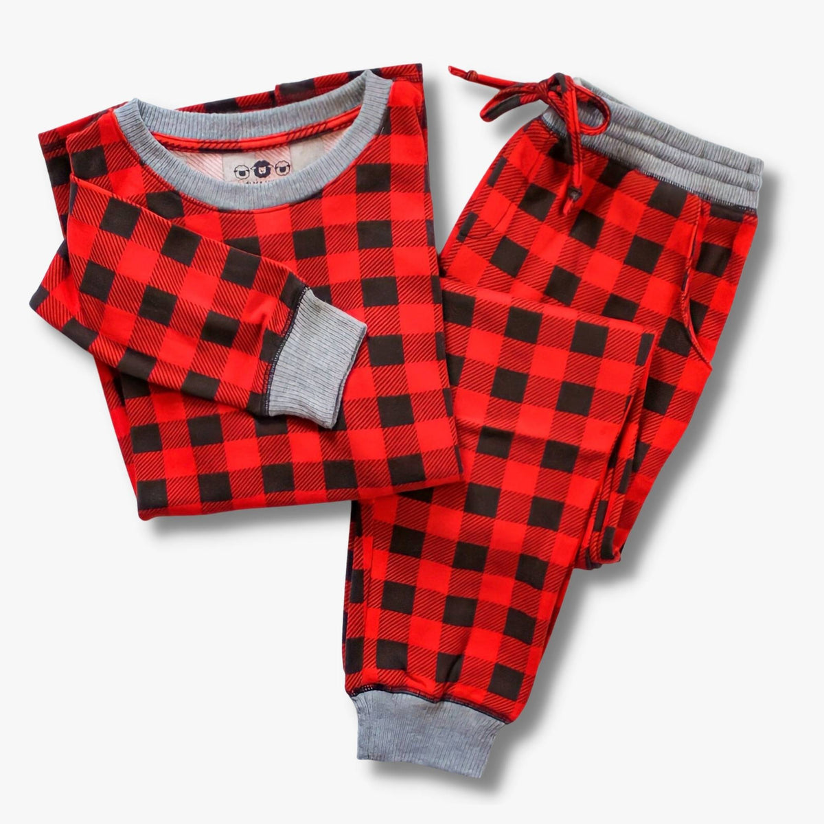 Women’s Jogger Pajama Set - Red Buffalo