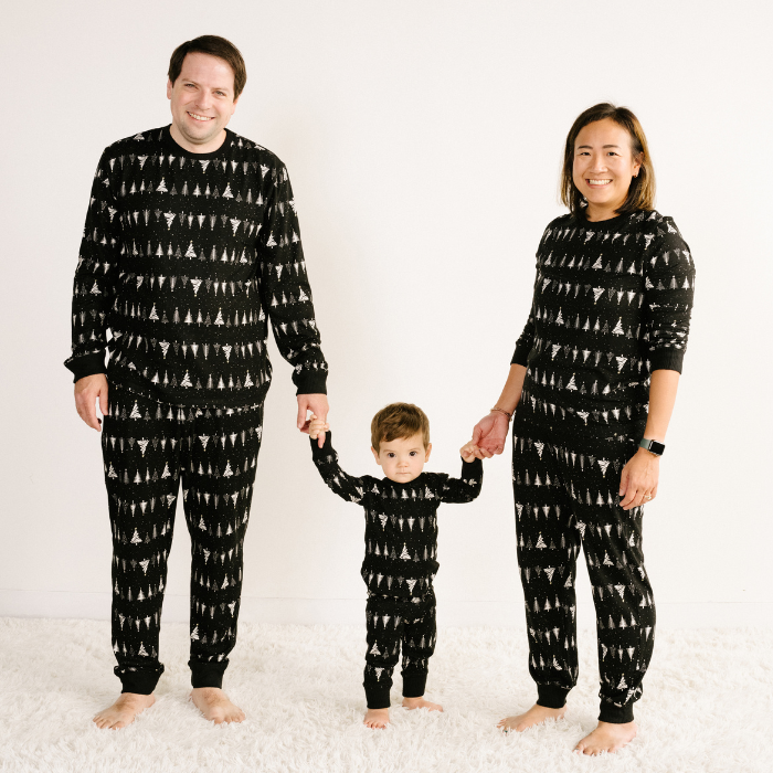 Men's Jogger Pajama Set  - Silent Night Tree
