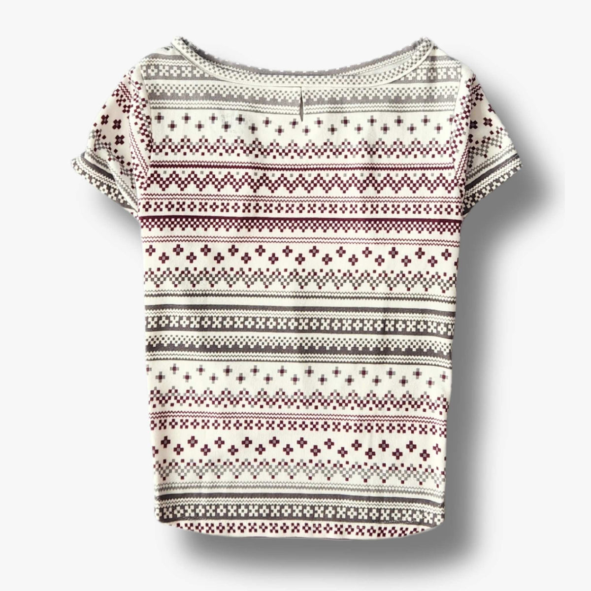 Pet T-Shirt - Sugar Plum Fair Isle