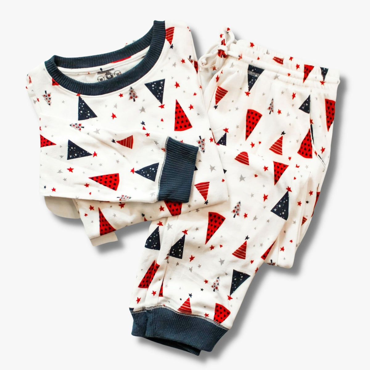 Women’s Jogger Pajama Set - White Tree