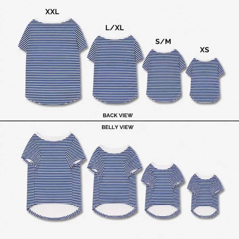 Pet Pajama Tee - Midnight Sail