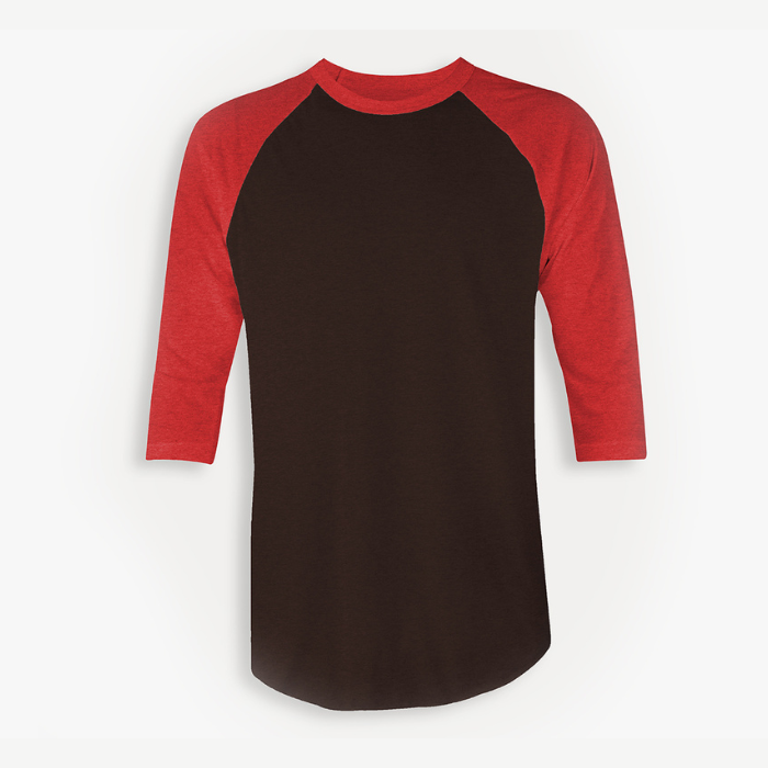 Adult Unisex T-Shirt - Black & Red