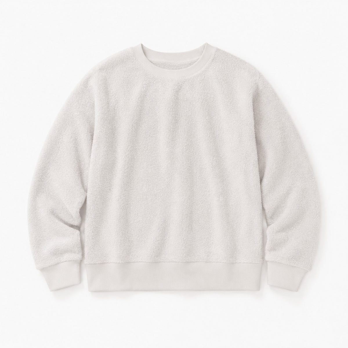 Adults' Unisex Sweatshirt - Feather Plush Gray