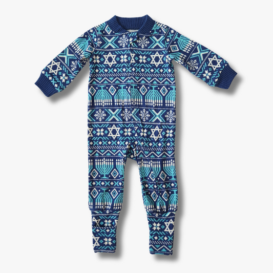 Baby Onesie - Festival of Lights Fair Isle