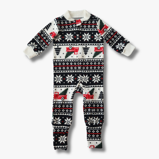 Baby Onesie - Home for the Holidays Fair Isle