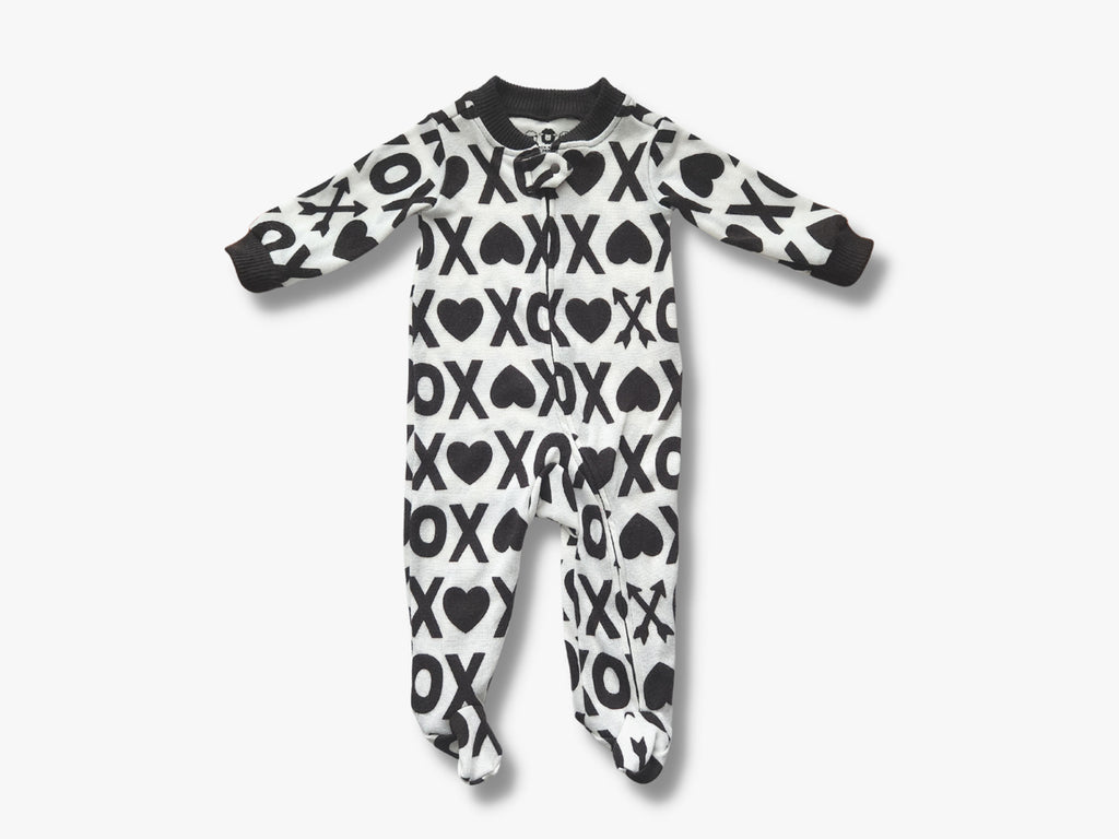 The Black Sheep Fam XOXO Baby Onesie