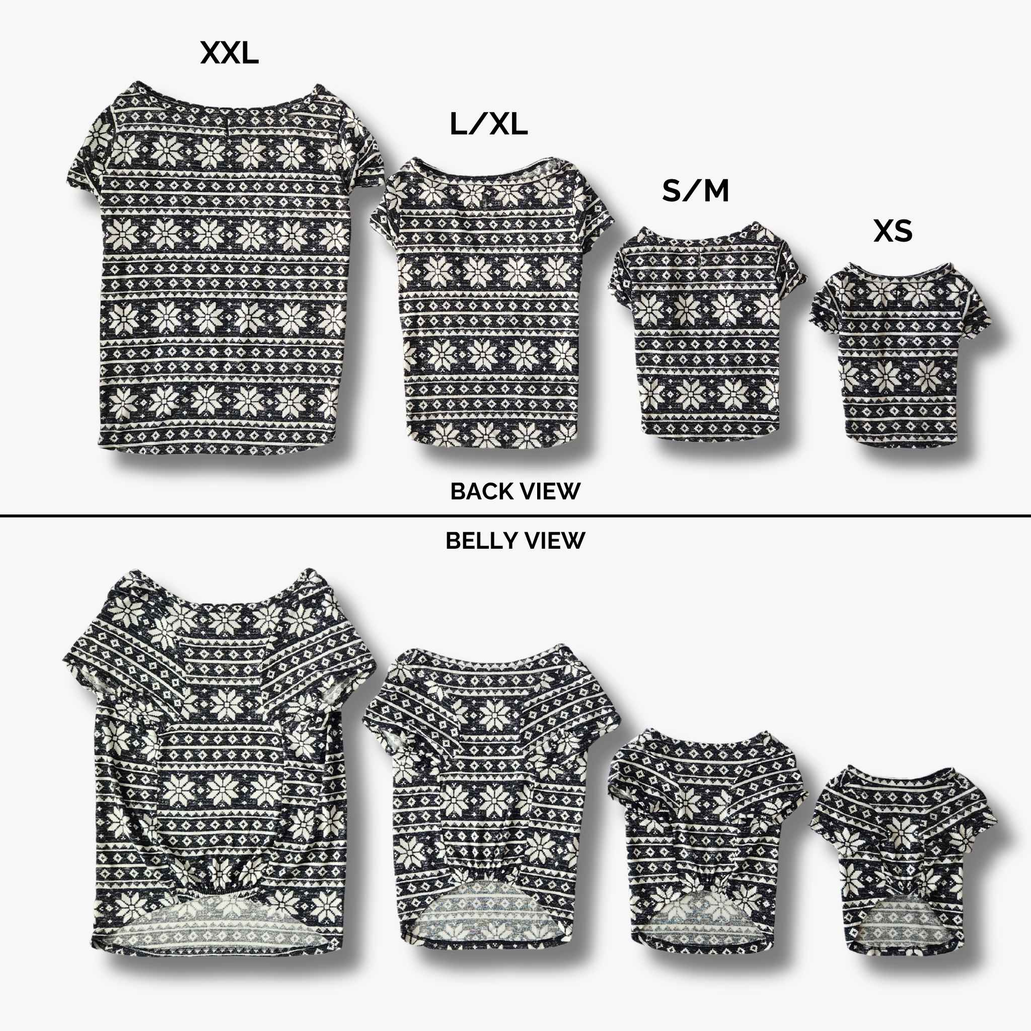 Pet T-Shirt - Baby It's Cold Outside Fair Isle