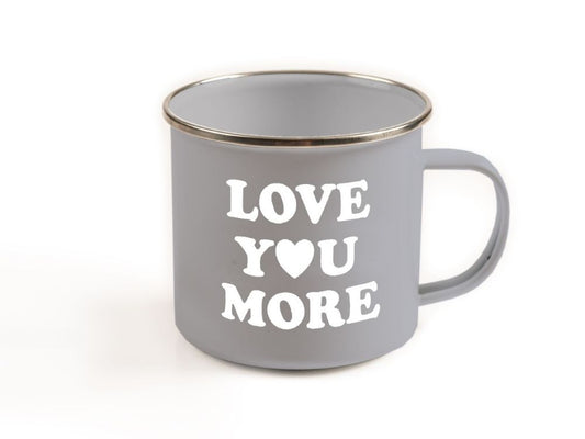 Campfire Mug - Gray Love you More