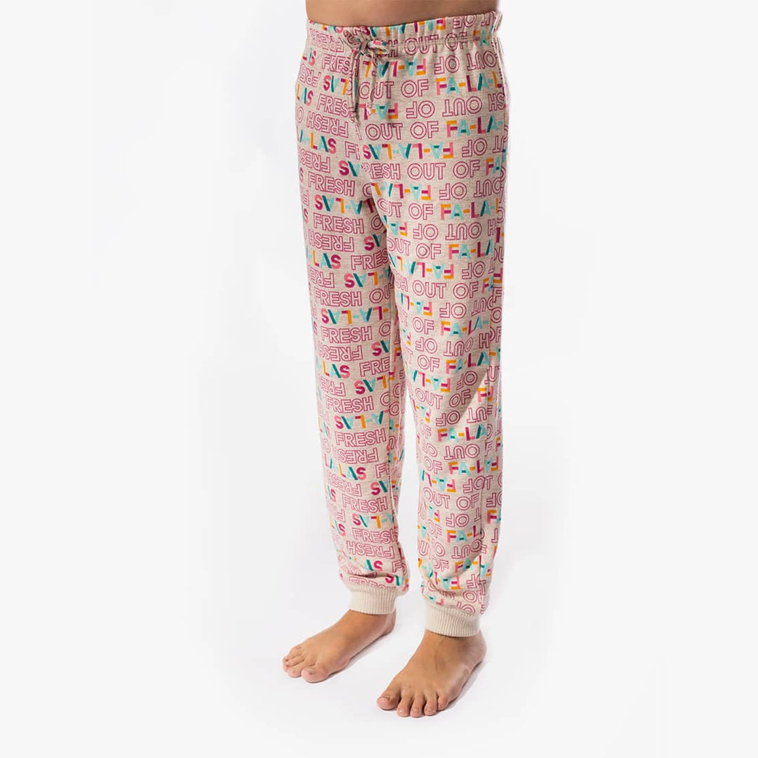 The Black Sheep Fam Kids Fa La La Jogger