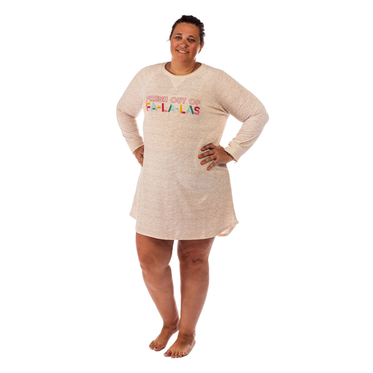 Women’s Sleepshirt - Oatmeal Falala
