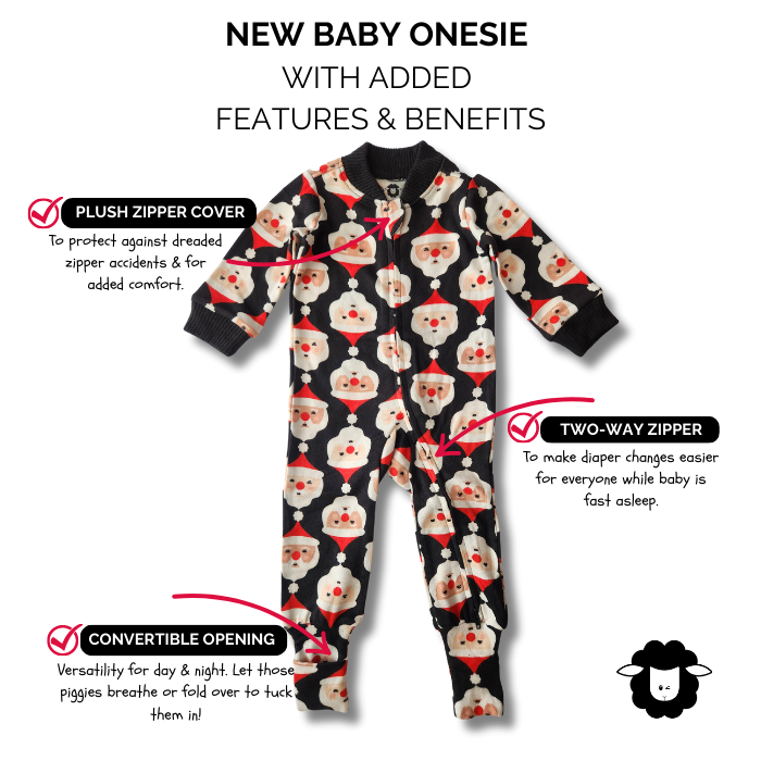 Baby Onesie - Jolly Santa