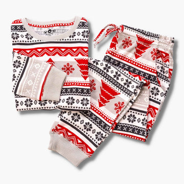 Women’s Jogger Pajama Set - Nordic Fair Isle