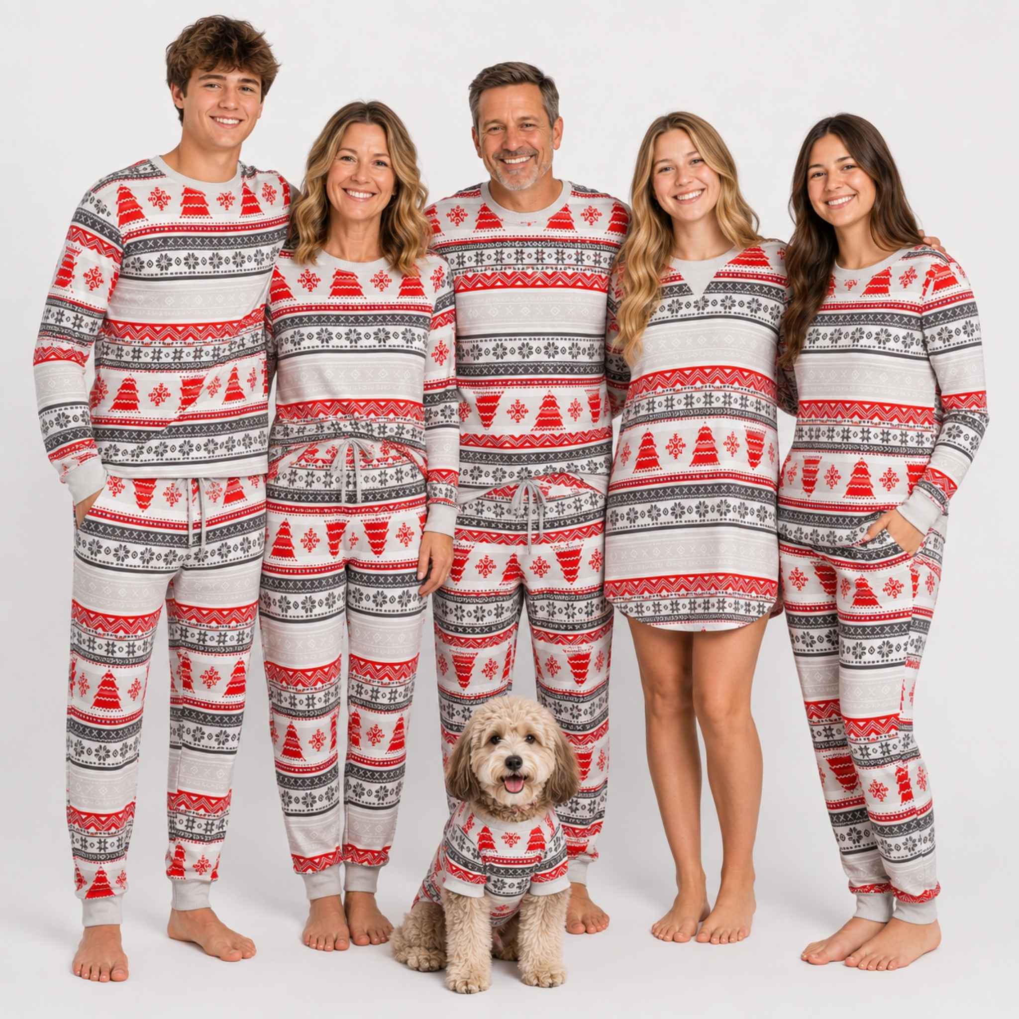 Pet T-Shirt - Nordic Fair Isle