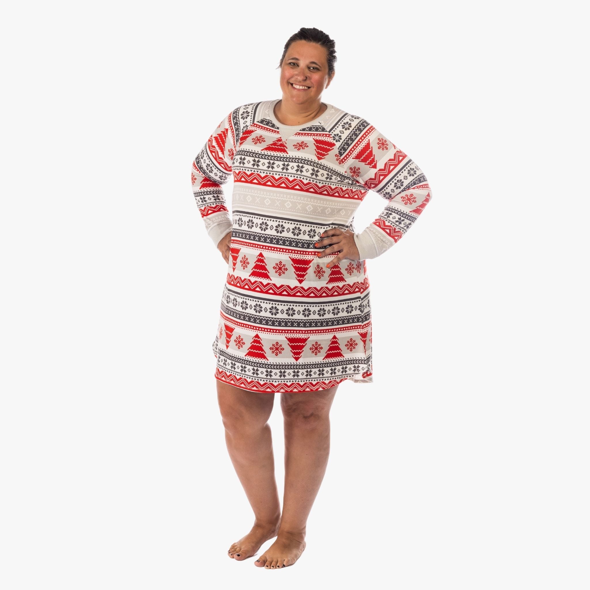 Women’s Sleepshirt - Nordic Fair Isle
