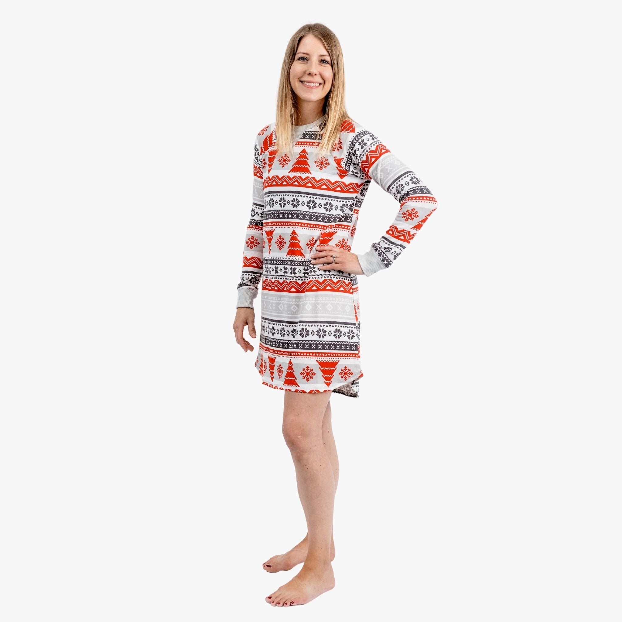 Women’s Sleepshirt - Nordic Fair Isle