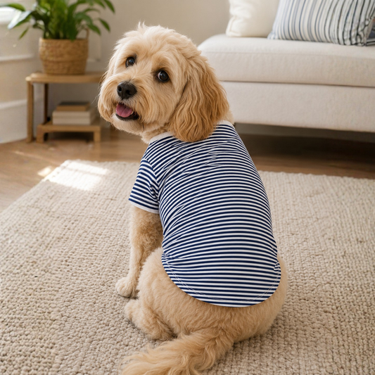 Pet Pajama Tee - Midnight Sail