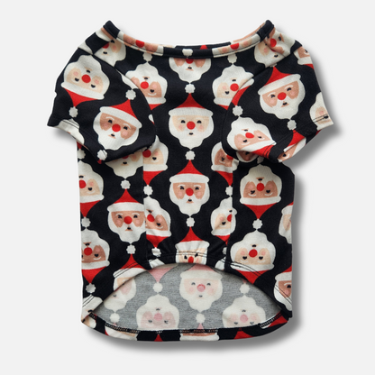 Pet T-Shirt - Jolly Santa