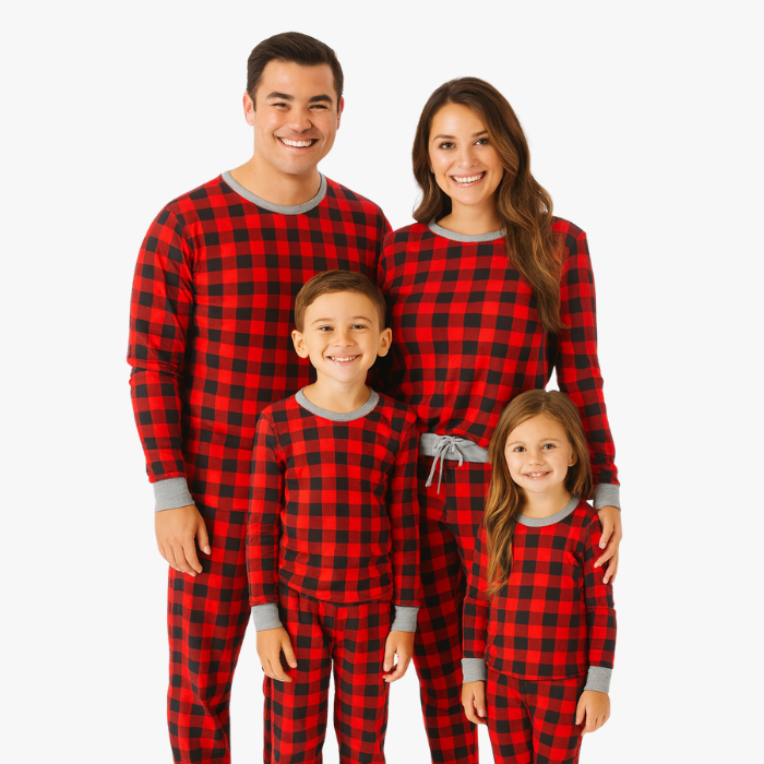 Women’s Jogger Pajama Set - Red Buffalo