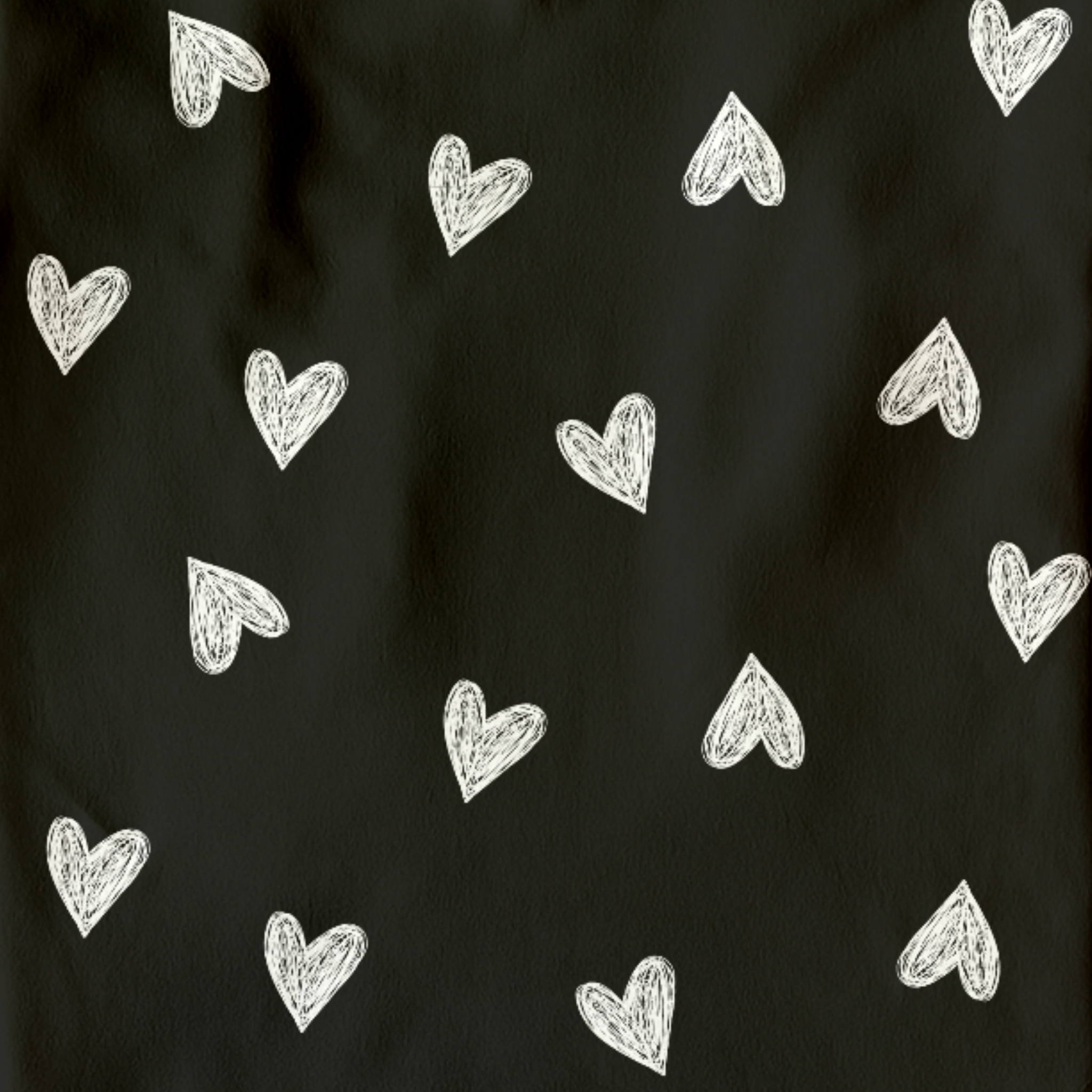 Men's Jogger Pajama Set  - Black Heart