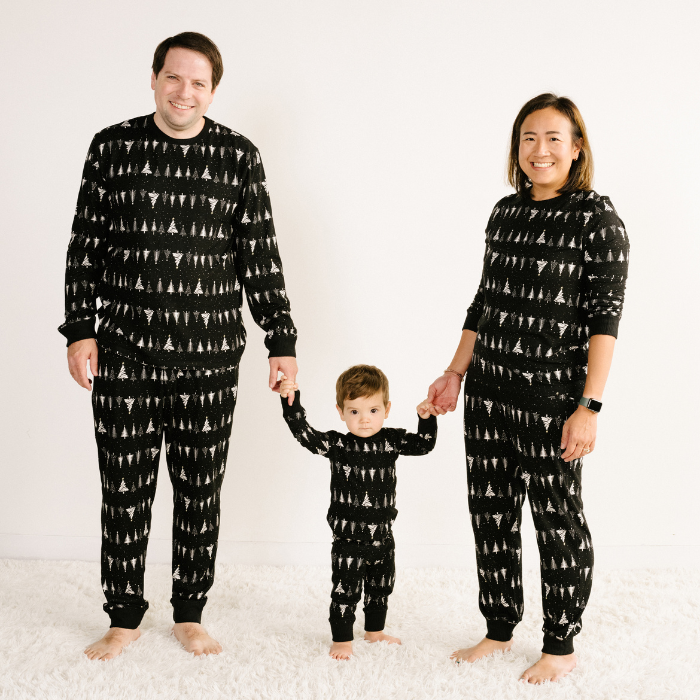 Baby PJ Set - Silent Night Tree