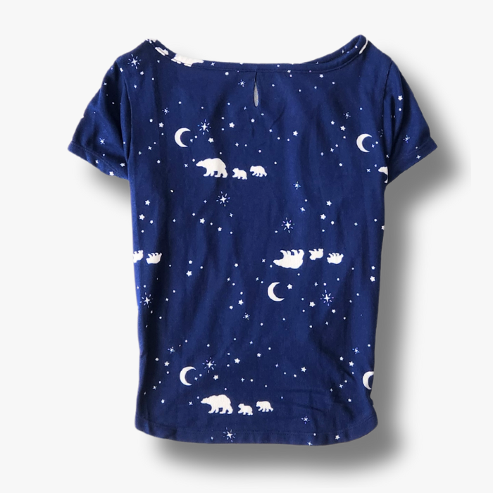 Pet T-Shirt - Navy Bear