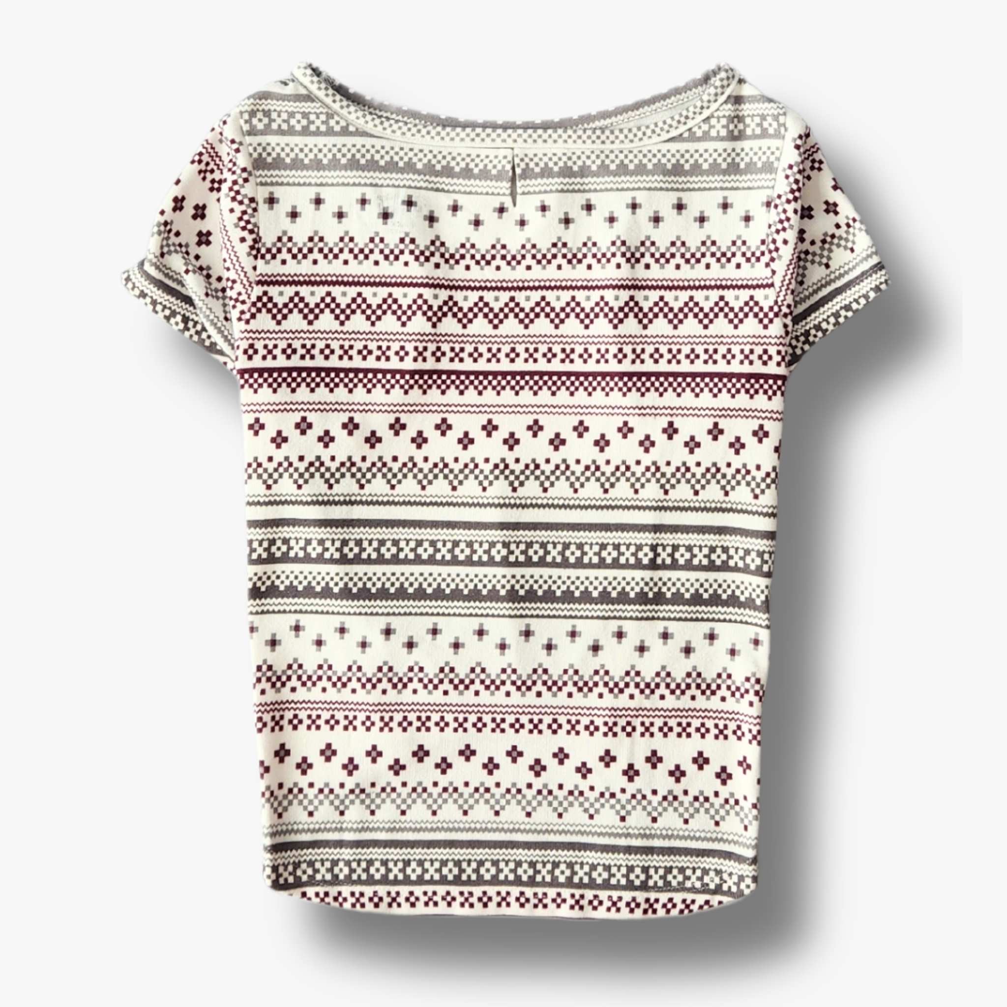 Pet T-Shirt  - Sugar Plum Fair Isle