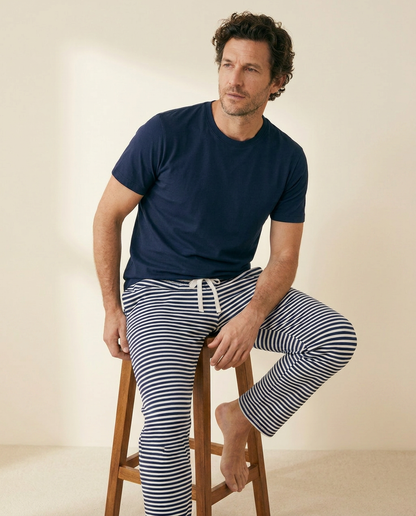 Men's Cotton Pajama Pant - Midnight Sail