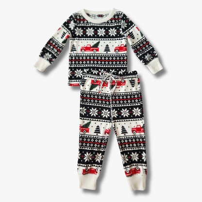 Kids' Unisex Jogger Pajama Set - Home for the Holidays