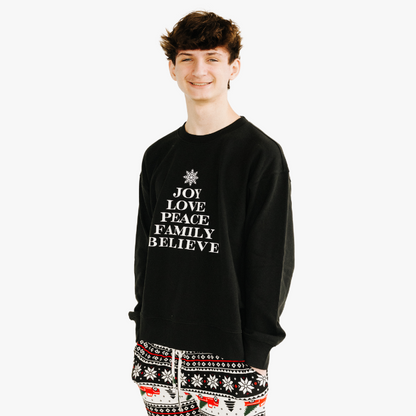 Adults' Unisex Sweatshirt - Black