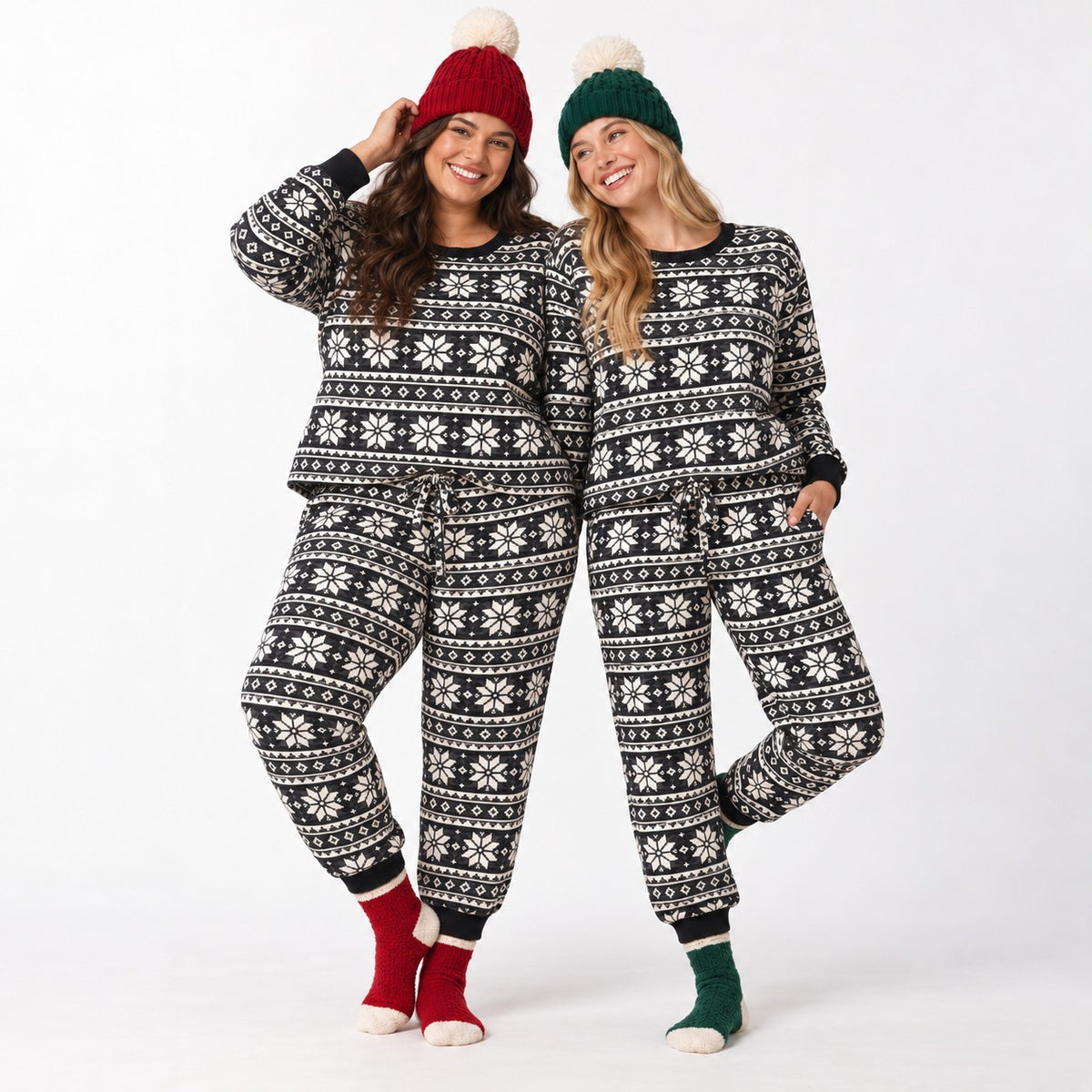 Baby It’s Cold Outside matching pajamas